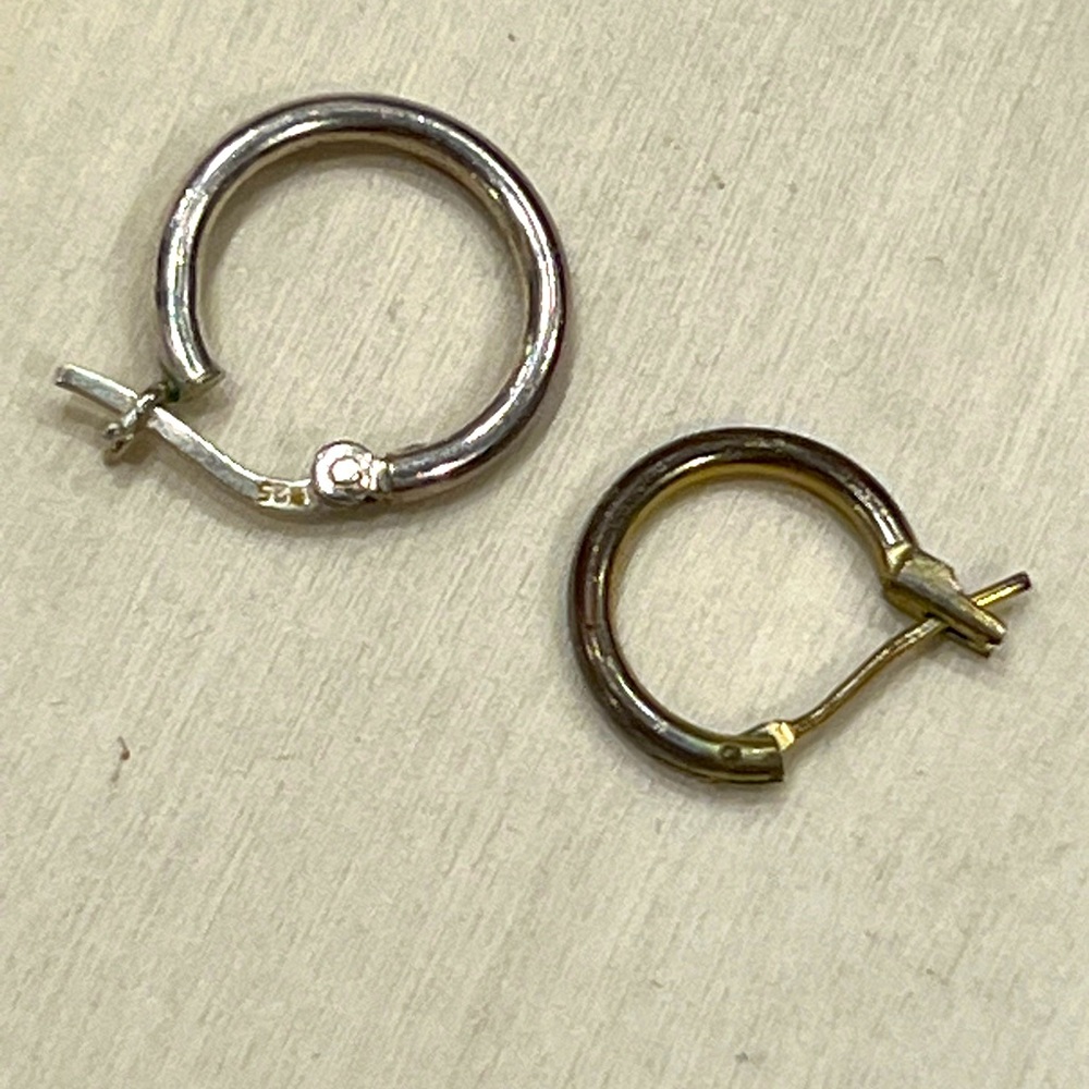 Vintage hoop earrings